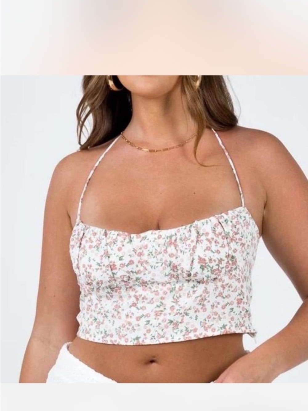 Princess Polly Acer Bustier Top- New With Tags- Size 2